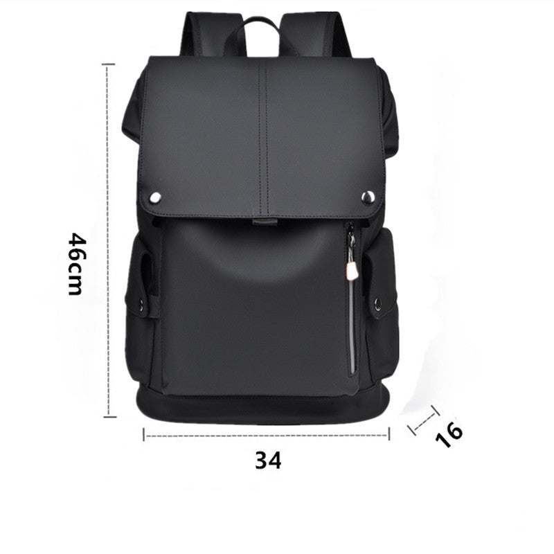 Professional PU Leather Tech Backpack
