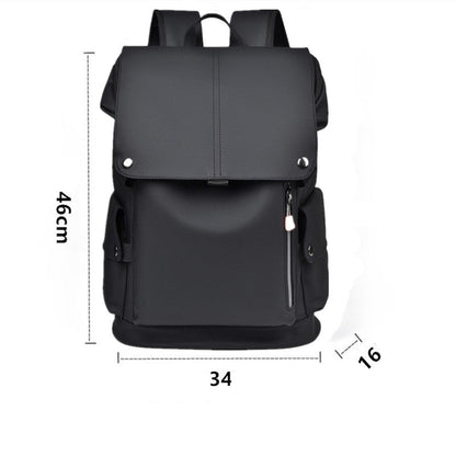 Professional PU Leather Tech Backpack