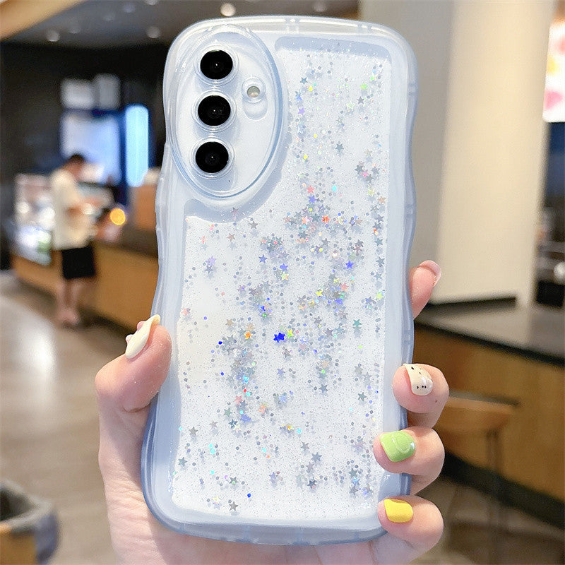 GlitterGrip Clear Samsung Case