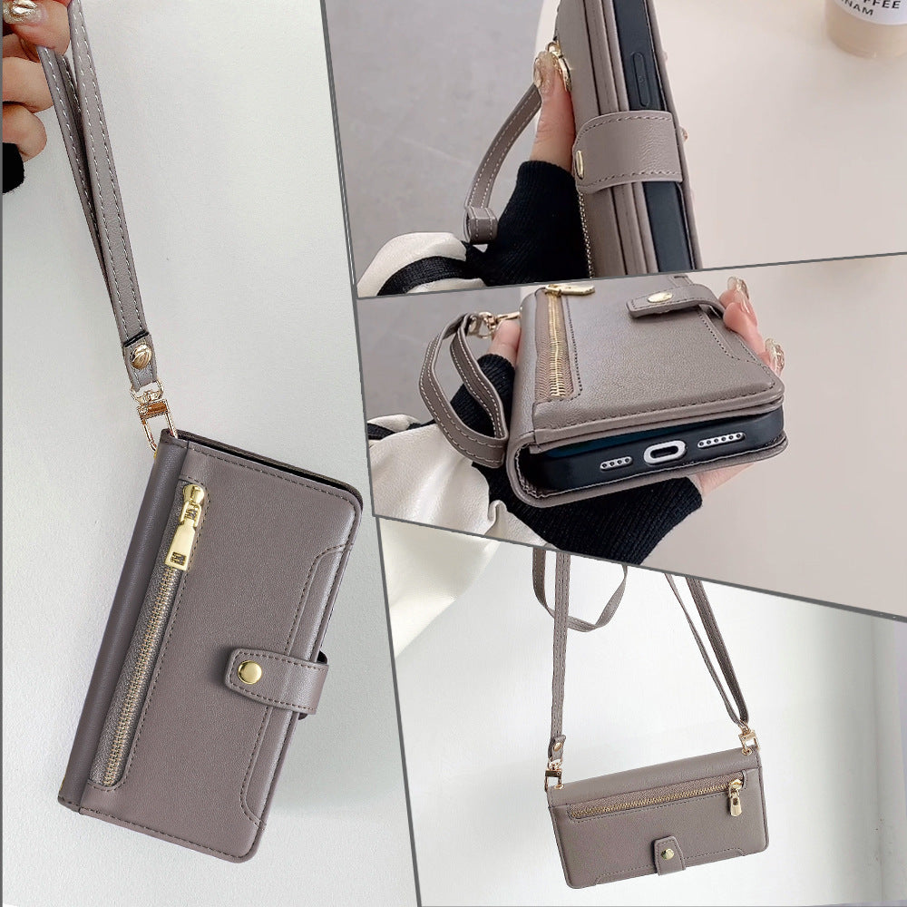 Leather Card Samsung Case