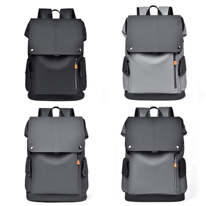 Professional PU Leather Tech Backpack