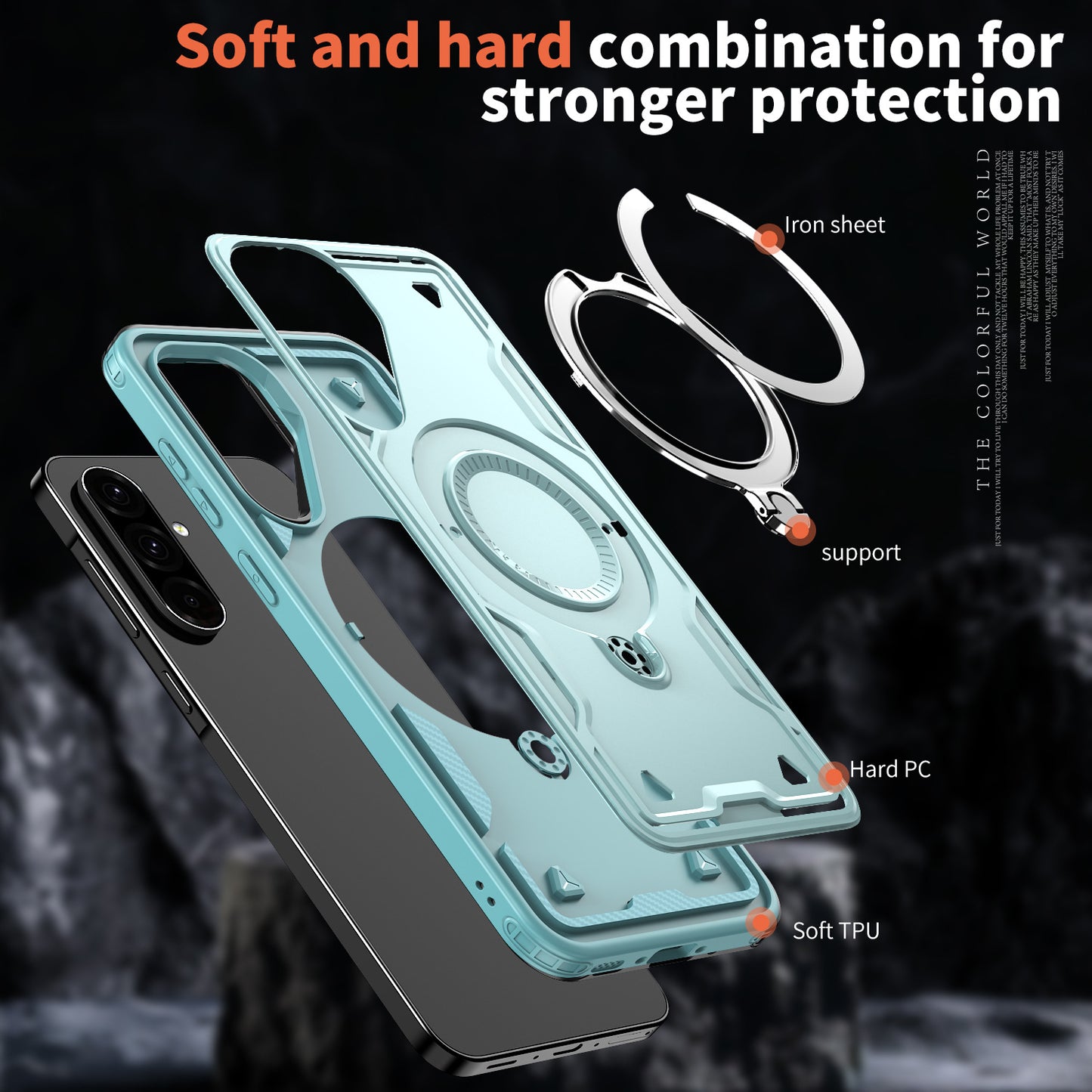 360° Rotating Magnetic Samsung Case