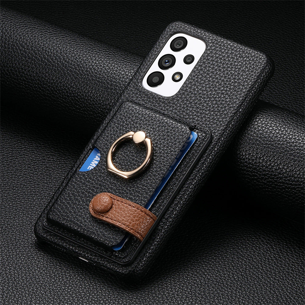 LuxeLychee Textured Samsung Case