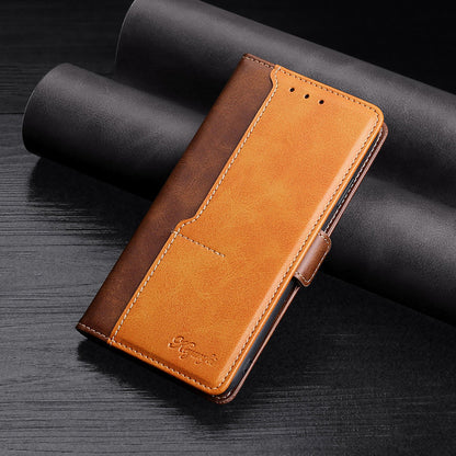Stylish Leather Stand Case for Google Pixel  Card Holder & Side Buckle Design