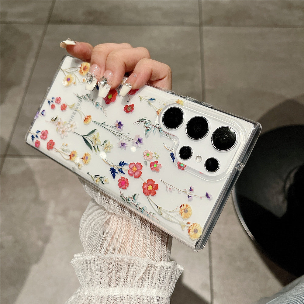 Floral Electro Armor Samsung Case
