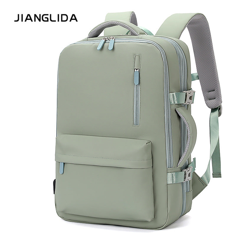 Large-Capacity Waterproof Travel Backpack  Multifunctional Laptop Bag