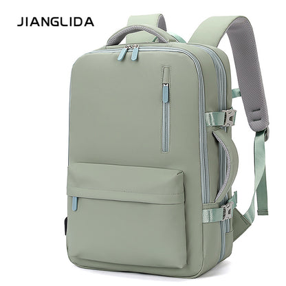 Large-Capacity Waterproof Travel Backpack  Multifunctional Laptop Bag