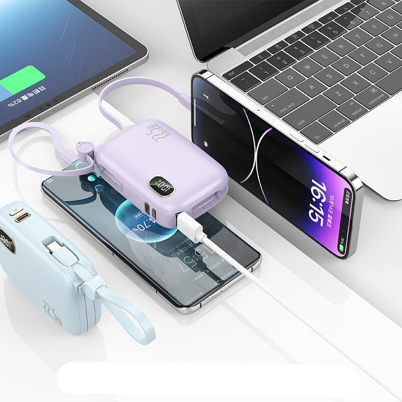 NovaCharge Dual Cable Power Bank