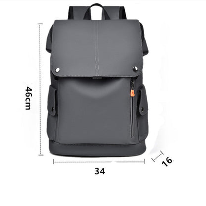 Professional PU Leather Tech Backpack