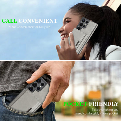 Stylish Magnetic Card Samsung Case