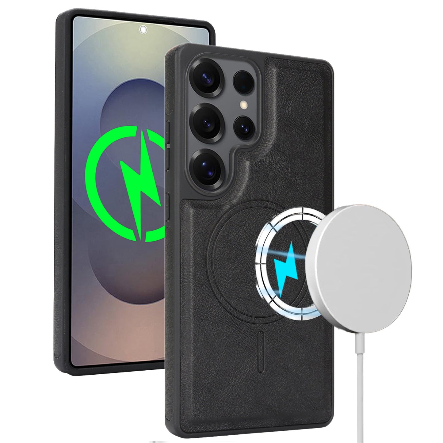 Stylish Magnetic Card Samsung Case
