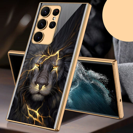 Marble Electroplated Glass Phone Case