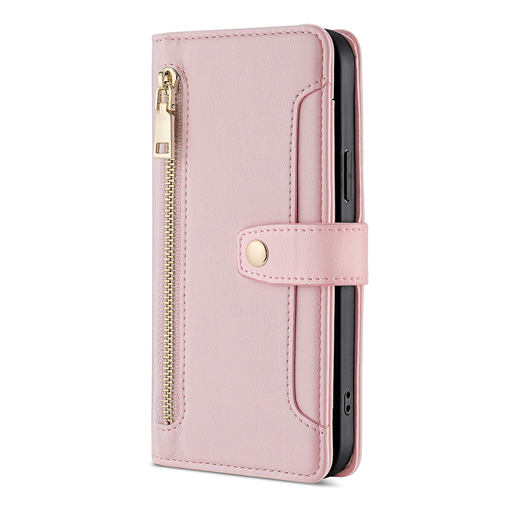 Leather Card Samsung Case