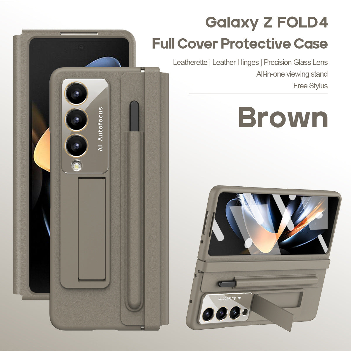 LeatherGuard Pro Foldable Samsung Case