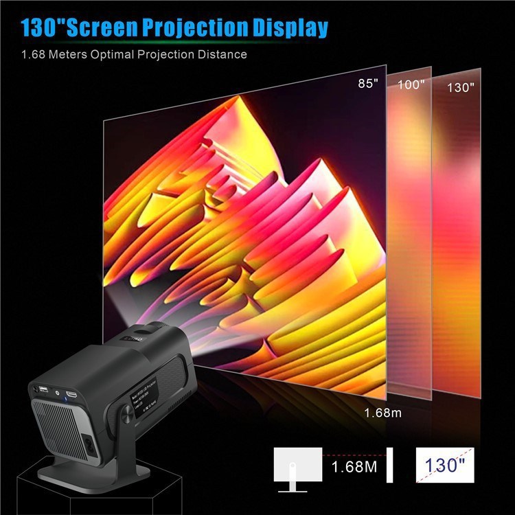 CinePlay Ultra HD 1080P Projector