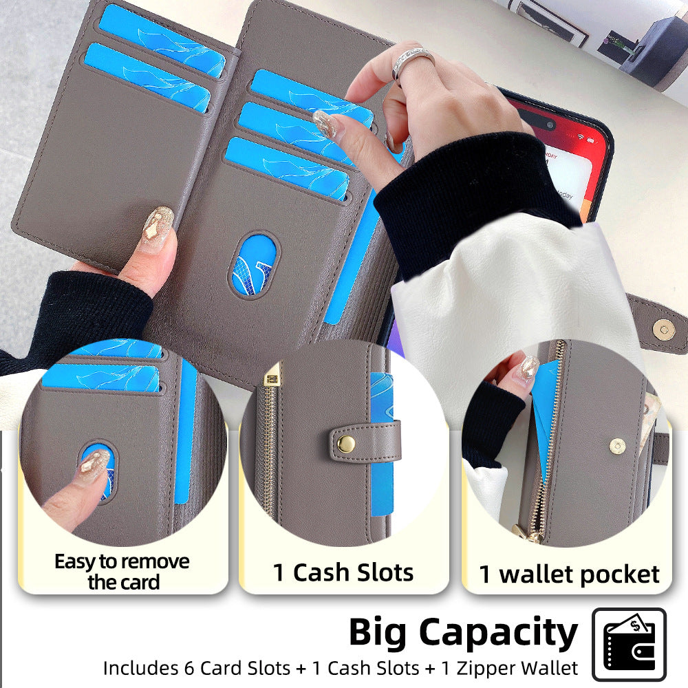 Leather Card Samsung Case