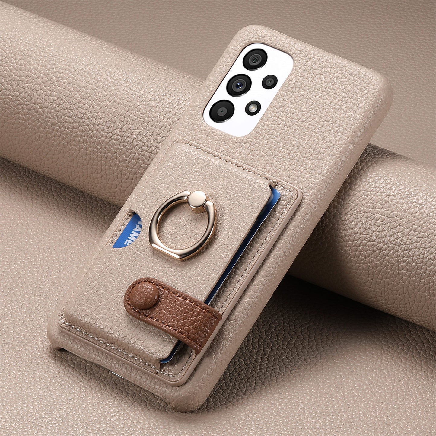 LuxeLychee Textured Samsung Case