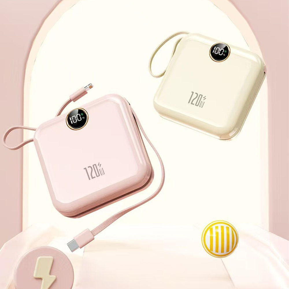 Pocket Spark Fast Charging 20000mah 120W Power Bank