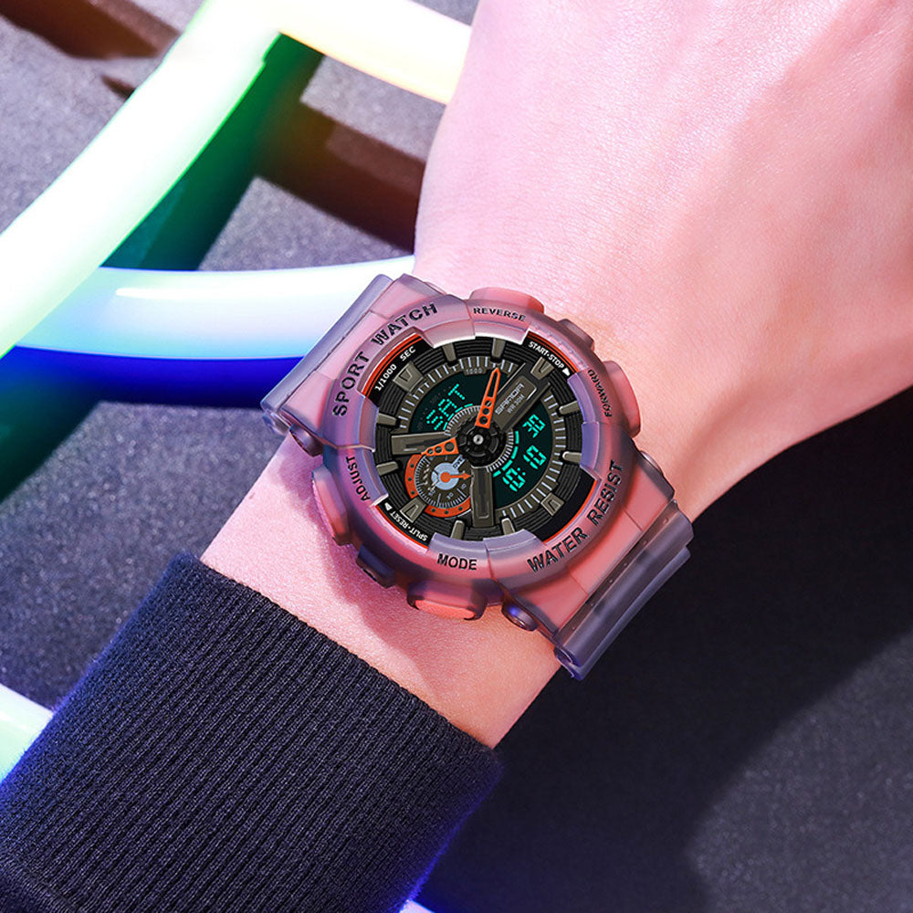 Retro Blaze Luminous Waterproof Smart Watch