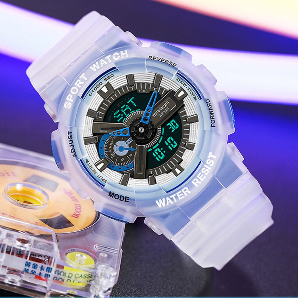 Retro Blaze Luminous Waterproof Smart Watch