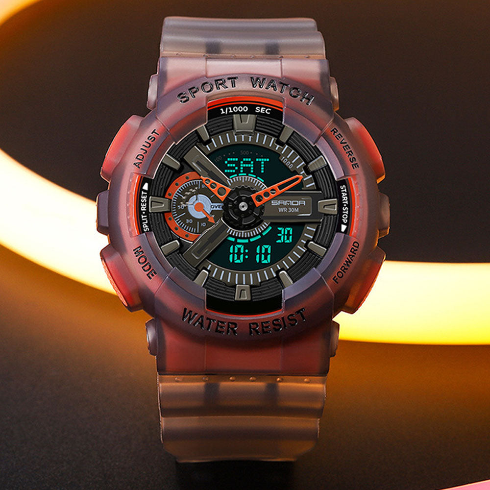 Retro Blaze Luminous Waterproof Smart Watch