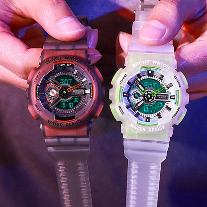 Retro Blaze Luminous Waterproof Smart Watch