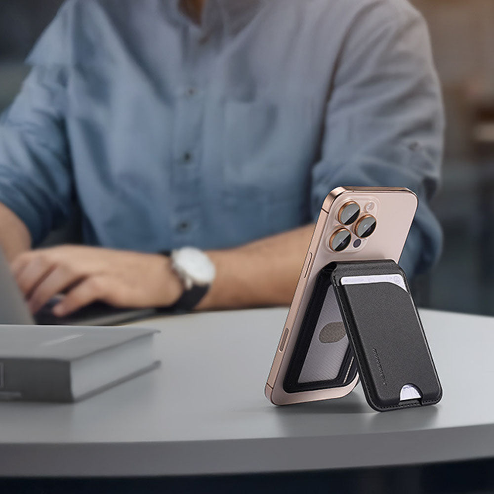 SnapFlex Magnetic Multi-Function Cardholder & Stand