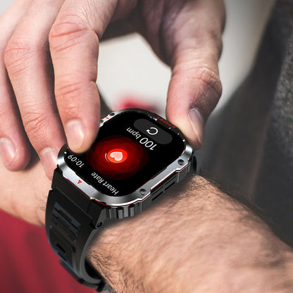 TrailForge Waterproof Sports Flashlight Smart Watch