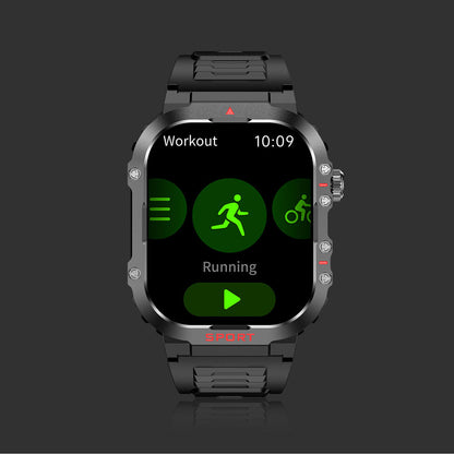 TrailForge Waterproof Sports Flashlight Smart Watch