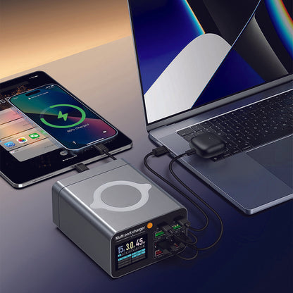 VoltSquad 80W 8-Port Multi-Device Charging Station