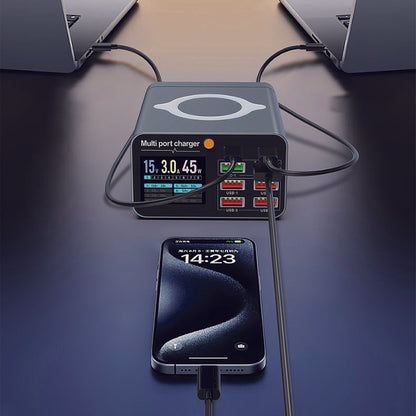 VoltSquad 80W 8-Port Multi-Device Charging Station
