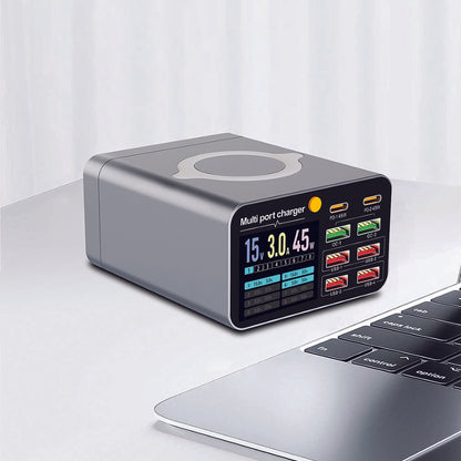 VoltSquad 80W 8-Port Multi-Device Charging Station