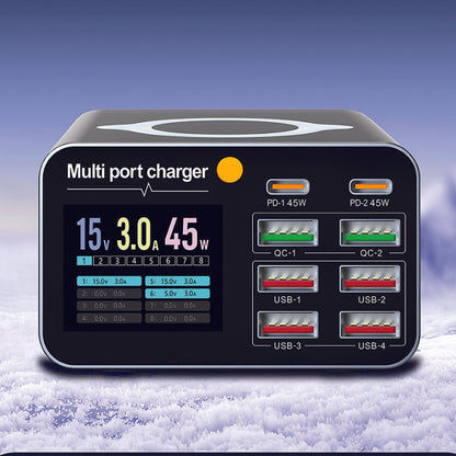 VoltSquad 80W 8-Port Multi-Device Charging Station