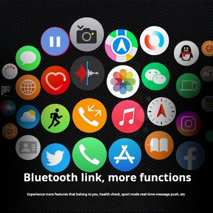 Elegant Round Screen Smartwatch