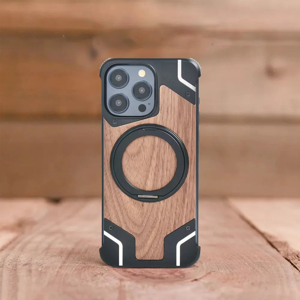 WoodFusion Helix MagSafe iPhone Case - Moderno Collections
